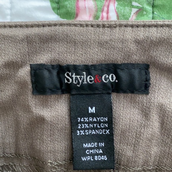 Ladies Taupe Slacks-M - Picture 5 of 5